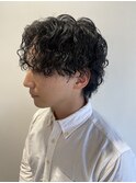 【大人スパイラル】ウルフ グク風 韓国 スパイラルパーマ