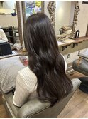 感動ストレート×コテ巻き 担当:ばば/ウェーブロング/ツヤ髪