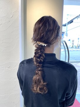 ヘアープラスジェイジェイ 新在家店(JJ) ロングあみおろし