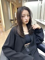 ヴィオットバイサロン(Viot by Salon)&nbsp;前髪はし髪質改善姫カットセミディカールシアーカラー縮毛矯正