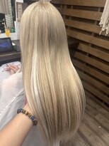 ココテラス(coco terrace) ブリーチ/ケアブリーチ/ミルクティーベージュ/ハイトーン