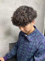 ネクスト 静岡店(NEXT)&nbsp;MEN'S HAIR カルマパーマ ダークアッシュ ニュアンスパーマ