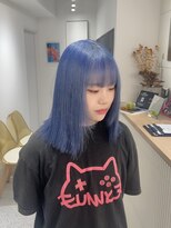 ペレ 渋谷(PELE)&nbsp;前髪/アンブレラカラー/こなれミディ/イメチェン/ウェーブパーマ