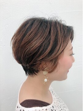 アメリ(Ameri) -Ameri-藤川☆横顔美人ショート【浜町/ショート/ボブ/髪質改善】