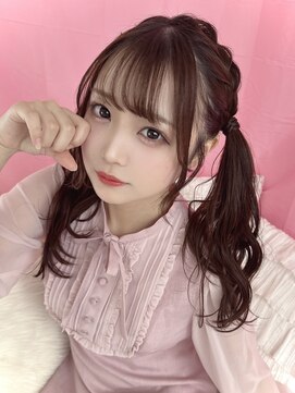リルミー(Lilme) 流れる小顔前髪　顔まわり　アイドルツインテール＊Lilmeひめ＊