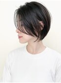 大人可愛い30代40代50代くびれショートカット/レイヤーカット