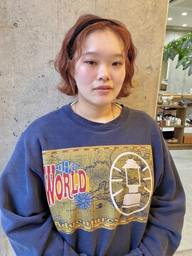 シーモアアンドサンズ(Seymour and Sons) ピンクオレンジ