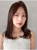 外ハネボブくびれヘアデジタルパーマ艶感ナチュラルカール