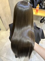 ジーナ 渋谷駅前(Zina)&nbsp;オリーブベージュ＋髪質改善トリートメント