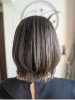 イコウヘアデザイン(icou hair design)&nbsp;白髪ぼかし対応☆バレイヤージュ風デザインカラー