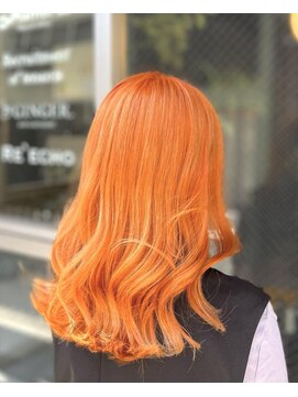 ルフレ 新宿本店2nd(Reflet) ○ダブルカラー オレンジ
