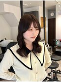 韓国風巻き髪