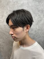 レベル 葛西店(LEVEL) センターパート マッシュ 刈り上げ ツーブロック メンズカット