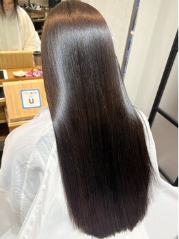 ノンダメージサロン 大宮店の写真/思わず触りたくなること間違いなし！好評の声多数◎あなた史上最高の艶と手触りの【絹髪】を叶えます◇
