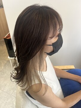 パラゴ(PARAGO.) inner color × white beige