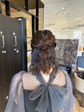 アール 豊田店(#arl) ハーフアップスタイル