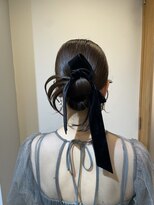 ヘアコレクション アンジュ(Hair collection Unge)&nbsp;大人カチモリ×ベロアリボン