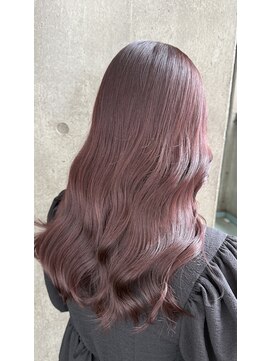 松本平太郎美容室 大宮店 ボルドーカラー　巻き髪