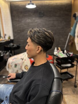 メッシュテーパーフェード