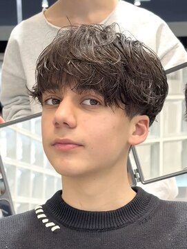 フィフスパーク(fifth PARK) 短め緩めシャドウパーマfifthマッシュウルフ渋谷ルーズパーマ