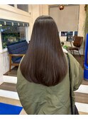 髪質改善ストレートロング