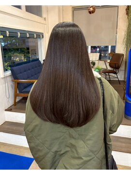 アズグロウ エクラ(AS GROW 'eclat) 髪質改善ストレートロング