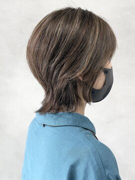 メグロ 相模大野(MEGURO) ミディアムレイヤーカット/大人ガーリー/似合わせカット249