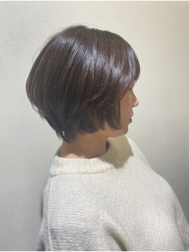 エイルヘアー トウカダイ(AYL hair toukadai) 丸みショートボブ/大人のショートボブ/小牧