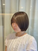 ザザ ZA/ZA 神楽坂&nbsp;まるみボブx透明感オリーブベージュ