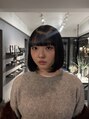 ネロ ヘアアンドライフストア 渋谷(NERO HAIR AND LIFESTORE) ご注文は川上未映子的ボブ ざっくりしたイメージでも大丈夫です