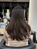【瀧尻指名限定クーポン】似合わせカット+コテ巻き風デジストパーマ 西宮北口