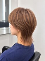 コアブラン 原宿 明治神宮前(CORE blanc)&nbsp;ベージュ×マッシュウルフ