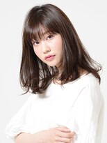 アース 武蔵境店(HAIR & MAKE EARTH) ニュアンスストレートロブ【EARTH武蔵境】
