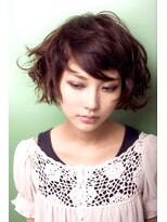 ソーホー ニューヨーク シズオカ(SOHO newyork SHIZUOKA)&nbsp;ニュアンス感が大人かわいいボブ