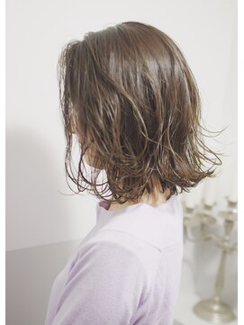 ミエル ヘア 新宿(miel hair) 【miel hair新宿】愛され透明感グレージュ