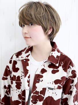 ハレ(HALE) 【HALE銀座】カジュアル×マッシュショートボブ