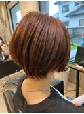 ふんわりショートスタイル