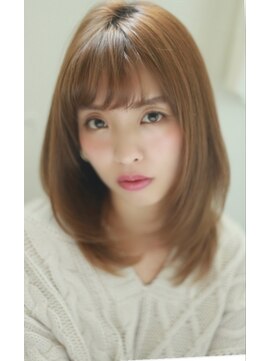 リノ 吉祥寺(Lino kichijoji) 大人可愛いミディアムレイヤー　リノ吉祥寺