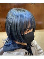 ジェイポイント ヘア クリニカ(J:POINT Hair CLINICA) Navy × Blue