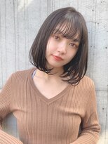 お洒落シンプルふわっとボブ