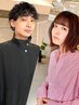 【学割U24！2回目以降クーポン】カット＋パーマ￥10000