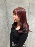 ロングスタイル×ピンクカラー*【NICA 溝の口店】