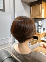 サロンドエー(SALON DE A)&nbsp;40代女性ボブスタイル。【港南台駅/本郷台駅/洋光台駅】