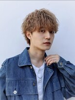 オーシャントーキョー(OCEAN TOKYO)&nbsp;波巻きマッシュパーマメンズツイストスパイラルツーブロック