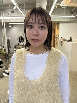 ニット(Knit) 切りっぱなしBOB