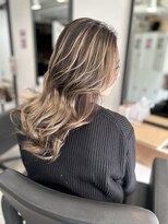 ラフ 難波店(LAFF) #黒髪#ボブルフ#ネビージュ#小顔#ワンレン