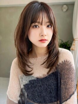 アグ ヘアー ナチュラル 王子店(Agu hair natural)の写真/毛先まで自由自在!“上級ストレート”計算され尽くした技でクセとさよなら！毎日のお手入れも簡単☆