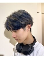 ジーナ 渋谷神南(Zina) ◯メンズカット/毛流れセンターパート◯メンズ/毛流れ/韓国風