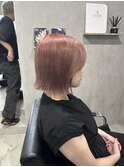 レイヤーぱっつん前髪ステップボーンカットシルキー船橋/韓国