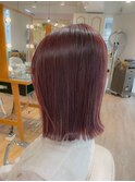 肩上ボブ　結べるボブ　外ハネボブ